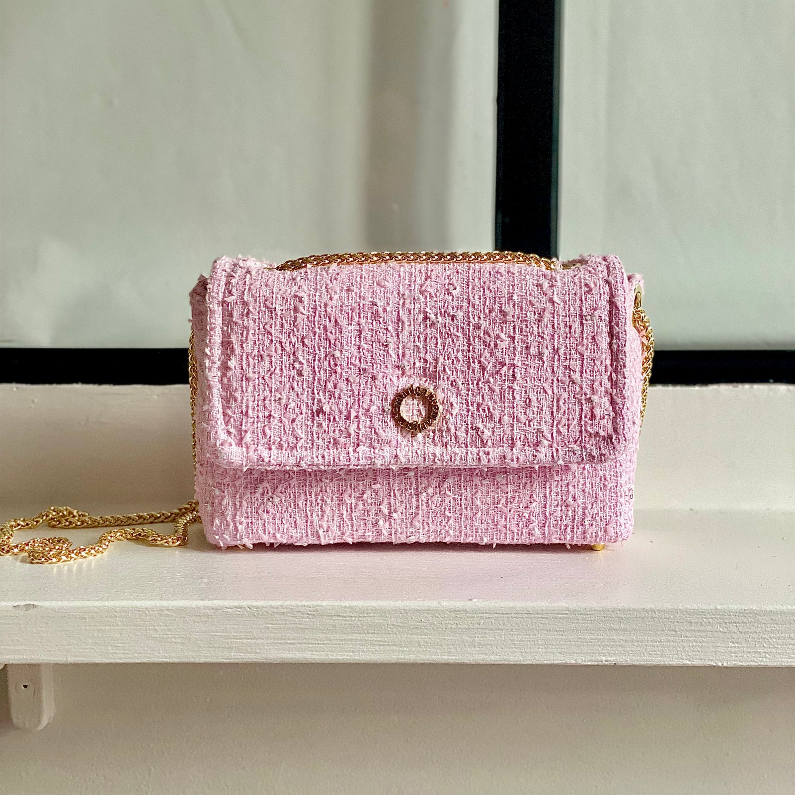 Sac M - Unique - Tweed Luxe pastel